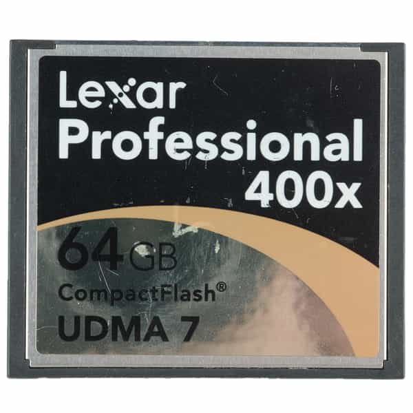 Lexar 64GB Professional 400X UDMA 7 Compact Flash [CF] Memory Card
