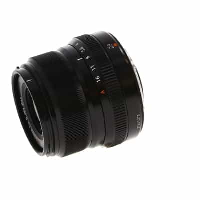 Fujifilm XF 23mm f/2 R WR Fujinon APS-C Lens for X-Mount, Black