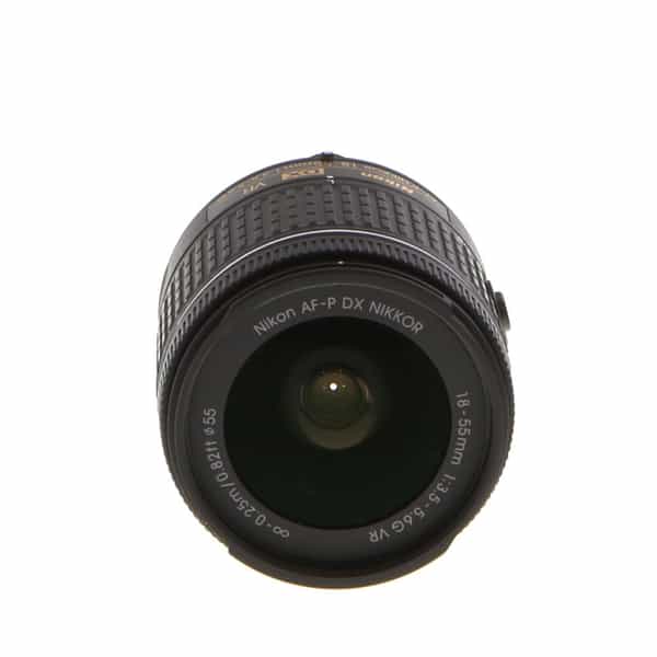 Nikon AF-P DX Nikkor 18-55mm f/3.5-5.6 G VR Autofocus APS-C Lens