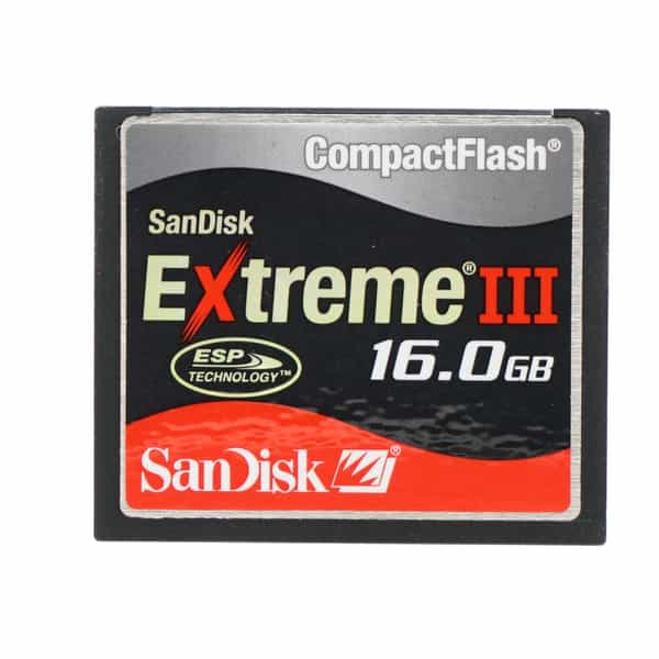 Sandisk 16GB Extreme III Compact Flash [CF] Memory Card