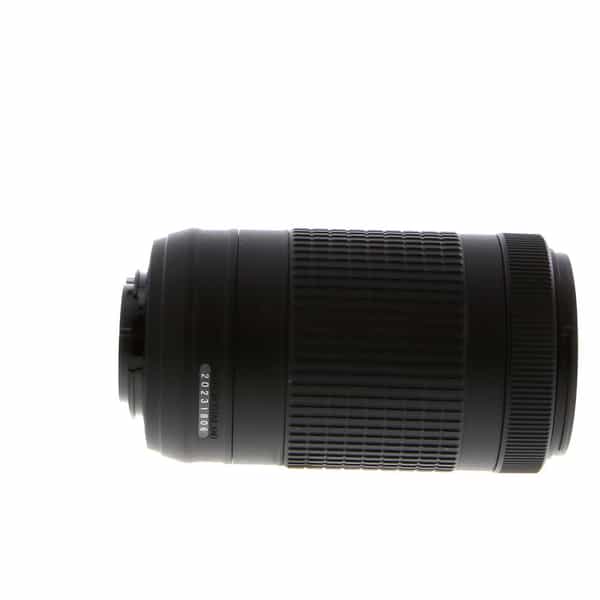Nikon AF-P DX Nikkor 70-300mm f/4.5-6.3 G ED VR Autofocus APS-C Lens, Black  {58} - With Caps - EX