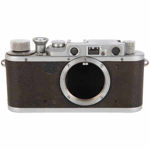 Leica IIIA 35mm Rangefinder Camera Body, Chrome (Slow Speeds Removed)