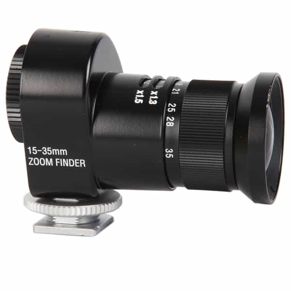 Voigtlander 15-35mm Zoomfinder (Type A) Multi-Format Finder for Full-Frame, 1.3x APS-H, 1.5x APS-C Sensors, Black