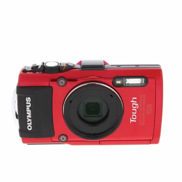 Olympus Stylus Tough TG-4 Digital Camera, Red {16MP} at KEH Camera