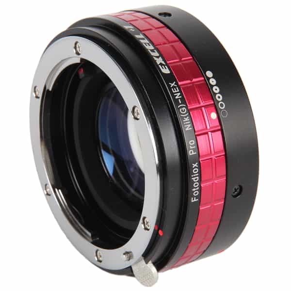 FotodioX PRO Excell +1 D-Click Adapter Nikon G Lens to Sony E-Mount (Excl1-NikG-NEX-PRO)
