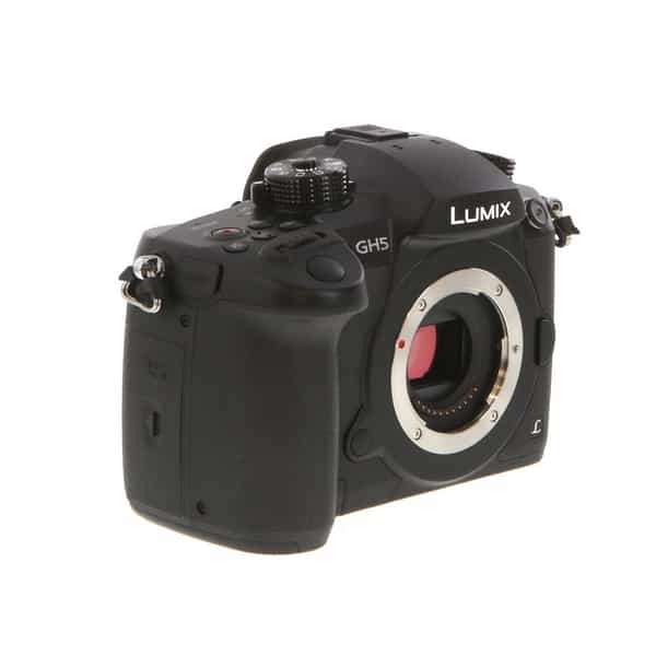 Vriendelijkheid Salie Liever Panasonic Lumix DC-GH5 Mirrorless MFT (Micro Four Thirds) Digital Camera  Body, Black {20.3MP} at KEH Camera