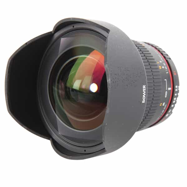 Bower 14mm f/2.8 AE ED AS IF UMC Manual Focus Lens for Nikon F (CPU Contacts)