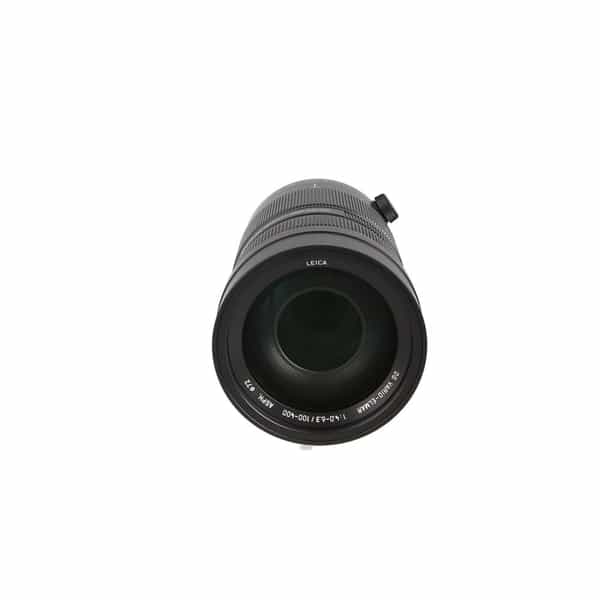 Panasonic Leica 100-400mm f/4-6.3 DG Vario-Elmar Asph. Power O.I.S. Lens  for MFT (Micro Four Thirds), Black {72} with Tripod Collar/Foot at KEH  Camera