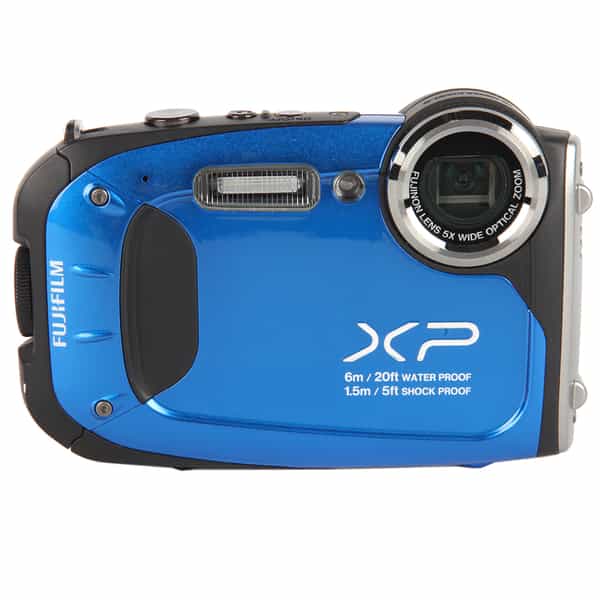 Fujifilm FinePix XP65 Digital Camera, Blue {16.4MP} Waterproof 19.7'  