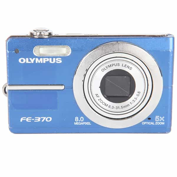 Olympus FE-370 Blue Digital Camera {8MP}