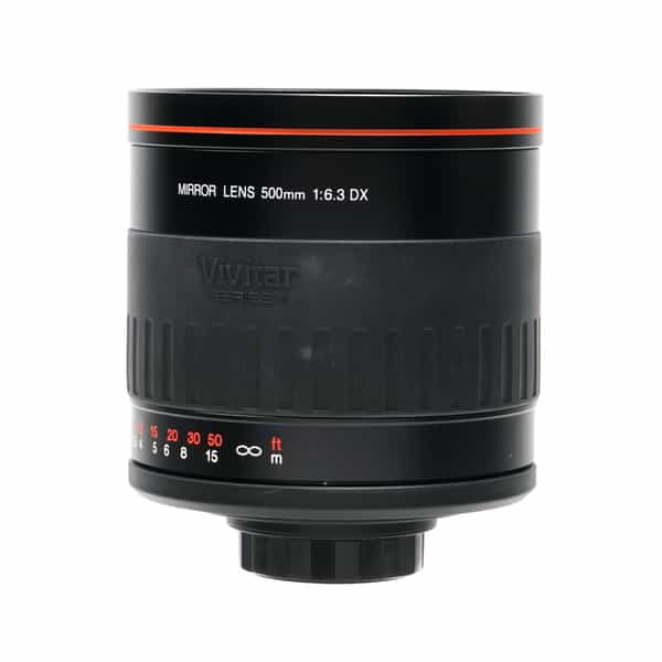 Vivitar 500mm f/6.3 DX Series 1 Mirror Manual Focus Lens {95} Requires T-Mount Adapter
