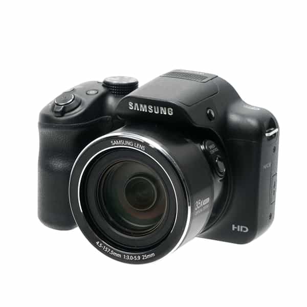 Samsung WB1100F Digital Camera, Black {16.2MP}