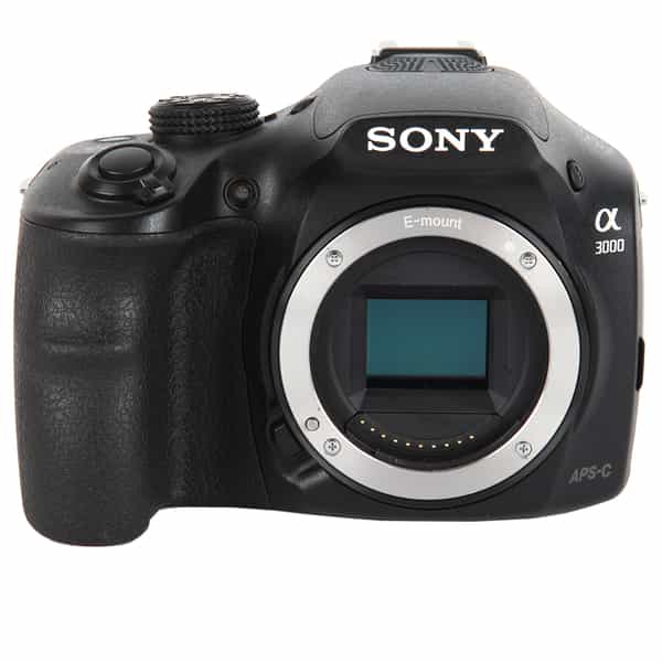 Sony a3000 Mirrorless Camera Body {20.1MP} Menu Defaults to Chinese