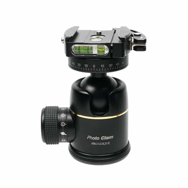 Photo Clam Pro Gold II Easy PQR Ball Head with Lever Release Clamp (Requires Quick Release Plate)
