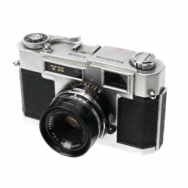 Yashica YK 35mm Camera with 4.5cm f/2.8 Yashinon, Chrome  