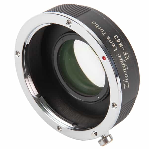 Mitakon Zhongyi Turbo EF-M43 Mark I Adapter for Canon EF-Mount Lens to MFT (Micro Four Thirds)