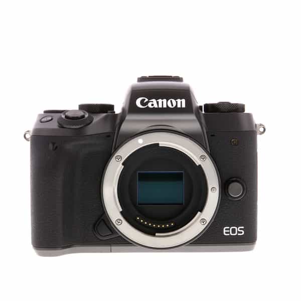 Canon EOS M5 Mirrorless Camera Body, Black {24MP} - With Battery and  Charger - EX
