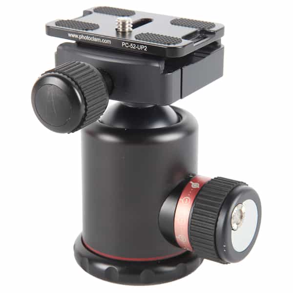 Photo Clam PC-36NS Ball Head with Knob Release Clamp, Black (Requires Quick Release Plate)