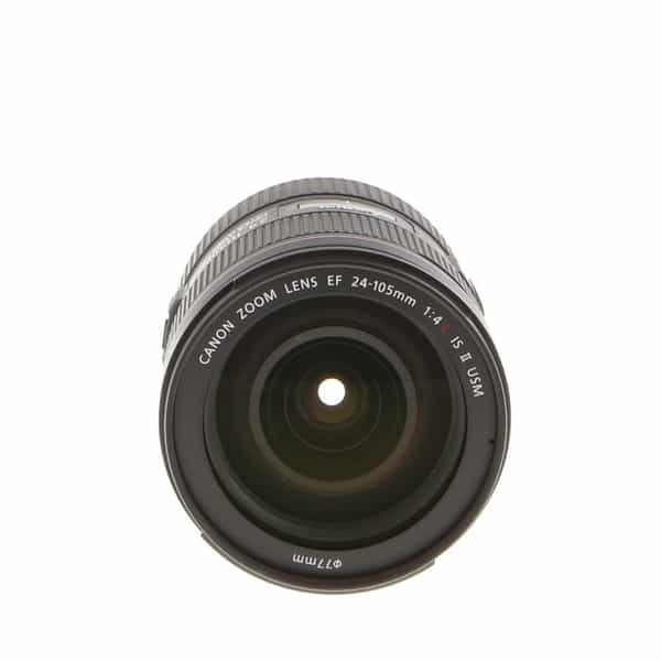 Canon 24-105mm f/4 L IS USM II EF-Mount Lens {77} - With Caps, Hood - LN-