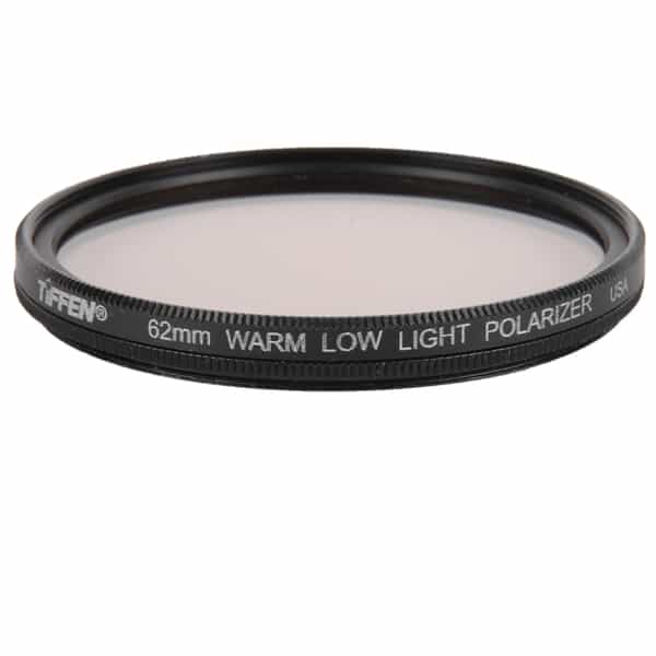 Tiffen 62mm Warm Low Light (Linear) Polarizing Filter
