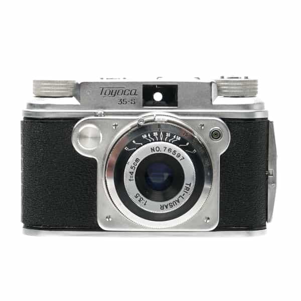 Toyoca 35-S Chrome 35mm Camera with 4.5cm F/3.5 Tri-Lausar