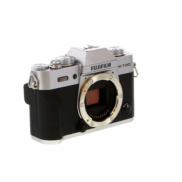 Fujifilm X-T20 Mirrorless Digital Camera Body, Silver {24.3MP} at ...