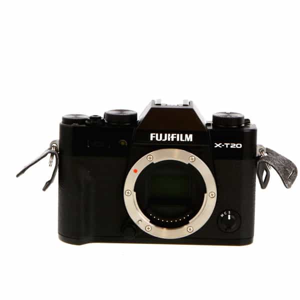 Fujifilm X-T20 Mirrorless Digital Camera Body, Black {24.3MP} - With  Battery and Charger - EX+
