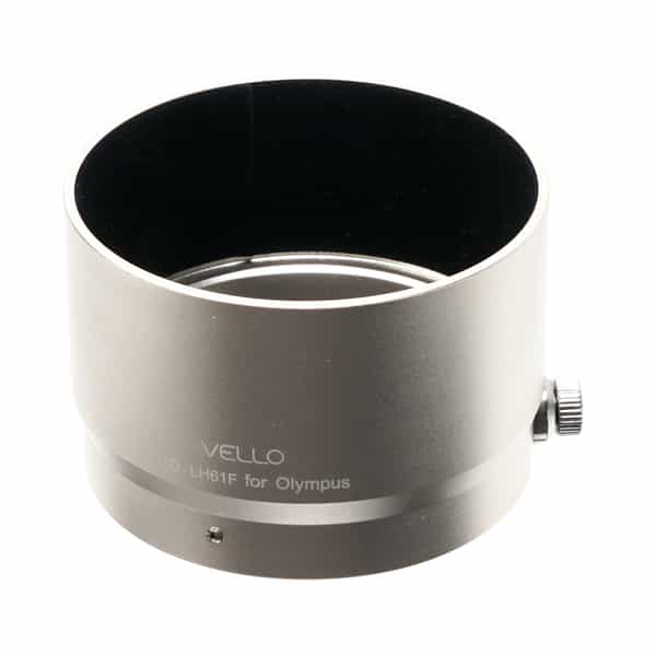 Vello LHO-LH61F Lens Hood, Silver, for 75mm f/1.8 Micro Four Thirds