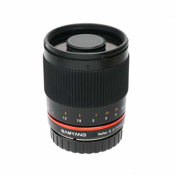 Samyang 300mm F/6.3 Reflex CS ED UMC Black Manual Focus Lens For Canon Mirrorless EF-M Mount {58}