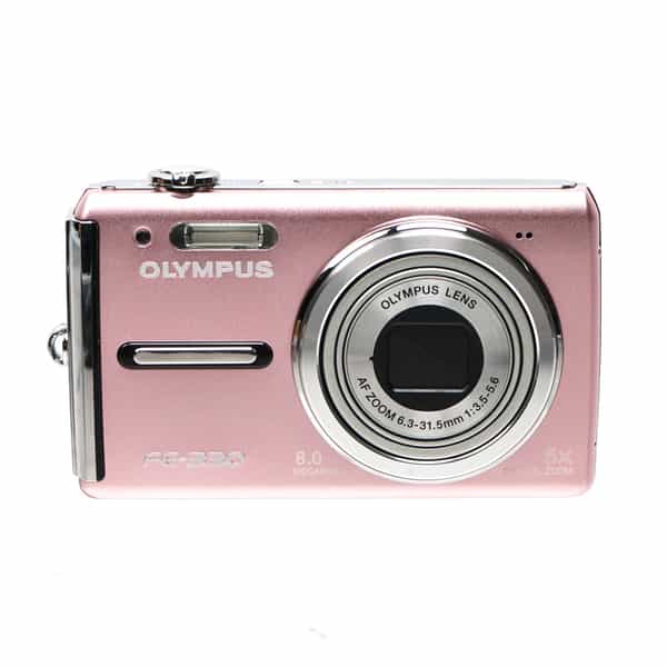 Olympus FE-330 Pink Digital Camera {8MP}