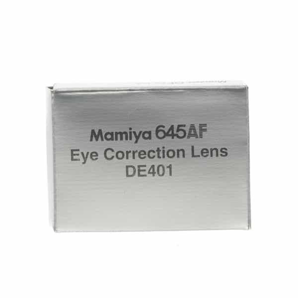 Mamiya 645AF Eyepiece Diopter Lens DE401 (Standard,-2.5 to +0.5 DPT)