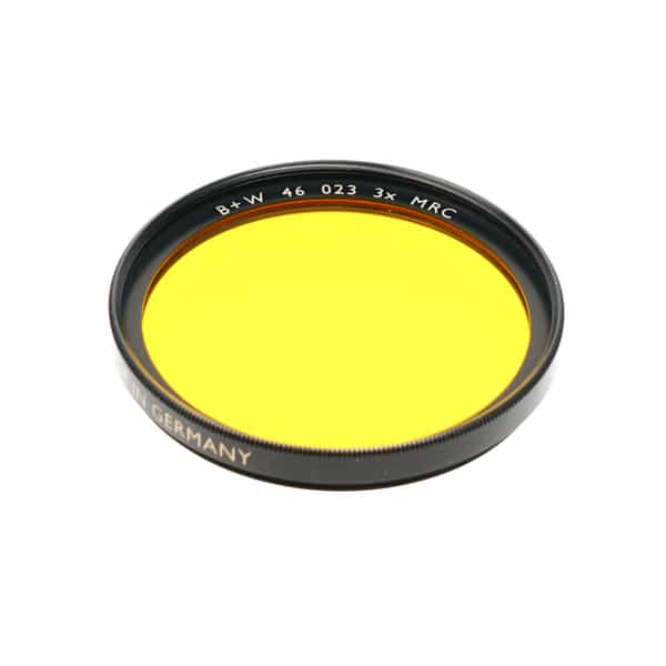 B+W 46mm Yellow Dark 023 F-Pro MRC Filter 