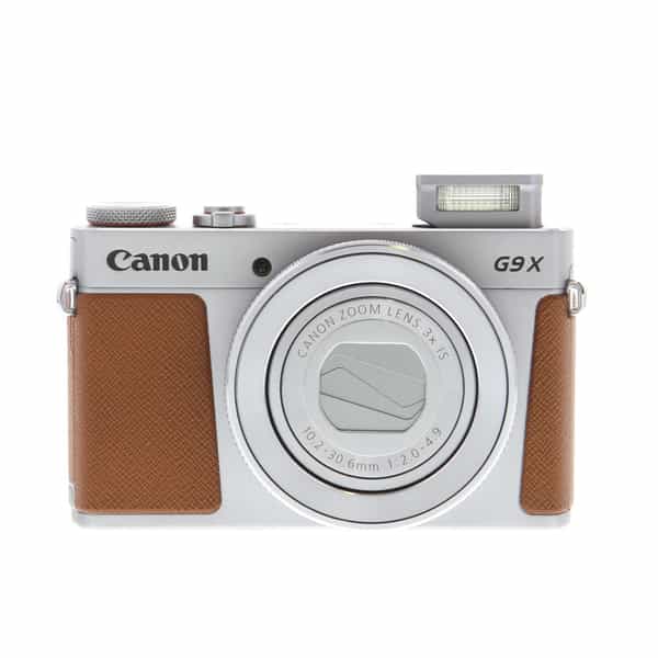 Canon Powershot G9X Mark II Digital Camera, Silver {.1MP} at KEH