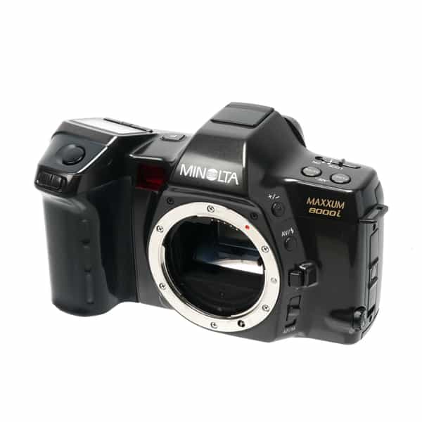Minolta Maxxum 8000I Black with PB-7 Program Back 35mm Camera Body