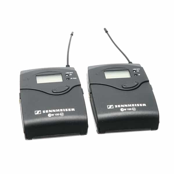 Sennheiser EW 112P G3 Wireless Microphone System (G: 566-608MHz) with EK 100 Receiver, SK 100 Transmitter, ME2 Omni Lavalier Microphone