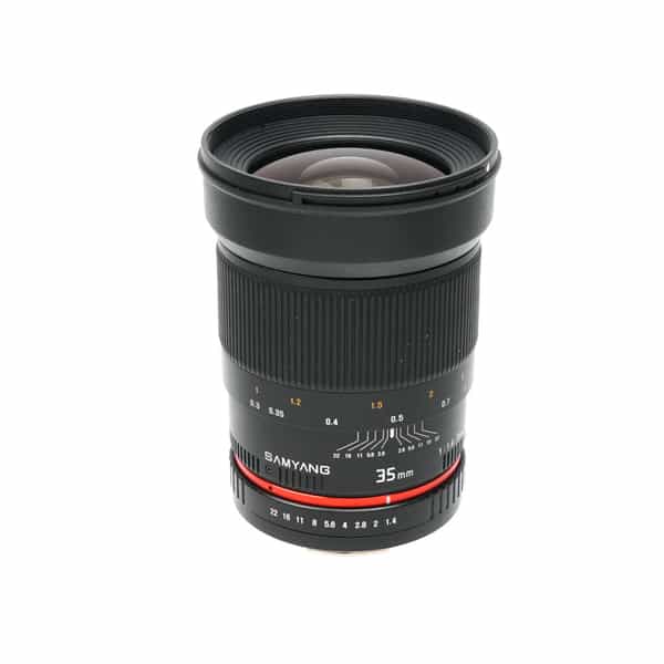 Samyang 35mm f/1.4 AS UMC Manual Lens for Canon EF-Mount (77)
