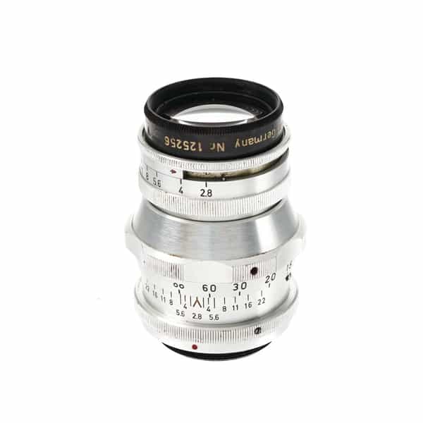 Kalimar 100mm F/2.8 Chrome Preset M42 Screw Mount Manual Focus Lens {40.5}