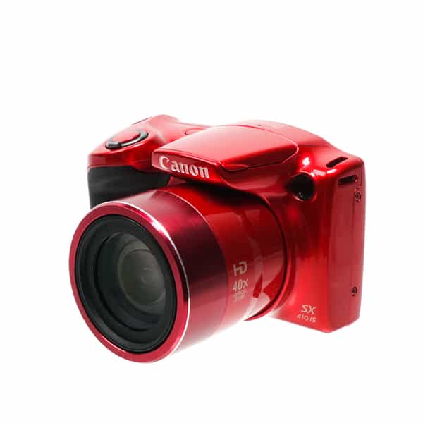 Canon Powershot SX410 IS Digital Camera, Red {20MP}