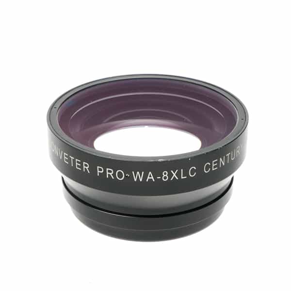 Century Precision Optics WA-8XLC Pro Series 0.8X Wide Angle Converter with 85mm Clamp-On Adapter