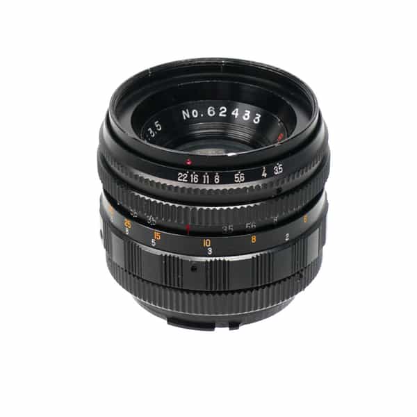 R. Bencor 35mm F/3.5 Preset Black Manual Focus Lens for Minolta SR Mount {46}
