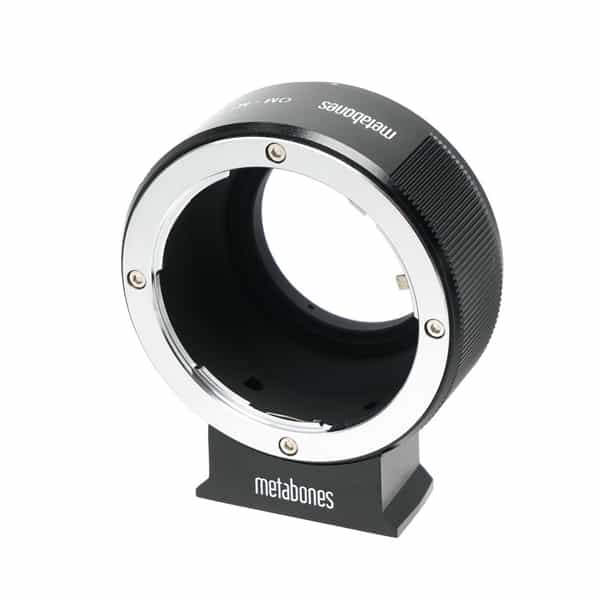 Metabones Olympus OM-Mount Lens Adapter with Support Foot to MFT (Micro Four Thirds) Body (MB_OM-m43-BM1) 