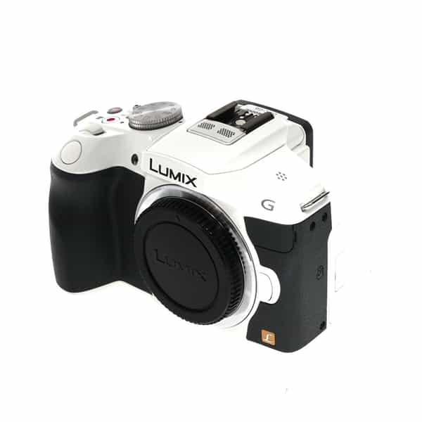 Panasonic Lumix DMC-G6 Mirrorless Micro Four Thirds Digital Camera Body, White {16MP}