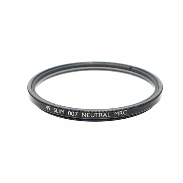 B+W 49mm Neutral 007 Slim MRC Filter