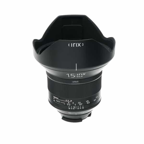 IRIX 15mm f/2.4 Blackstone Full-Frame Manual Focus Lens for Pentax K-Mount, Black {95}