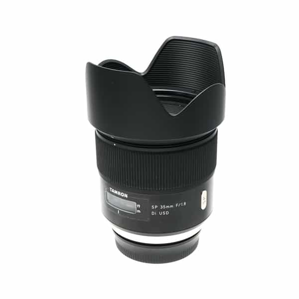 Tamron SP 35mm f/1.8 Di USD Autofocus Lens for Sony A-Mount [67] F012 -  With Caps, Hood - LN
