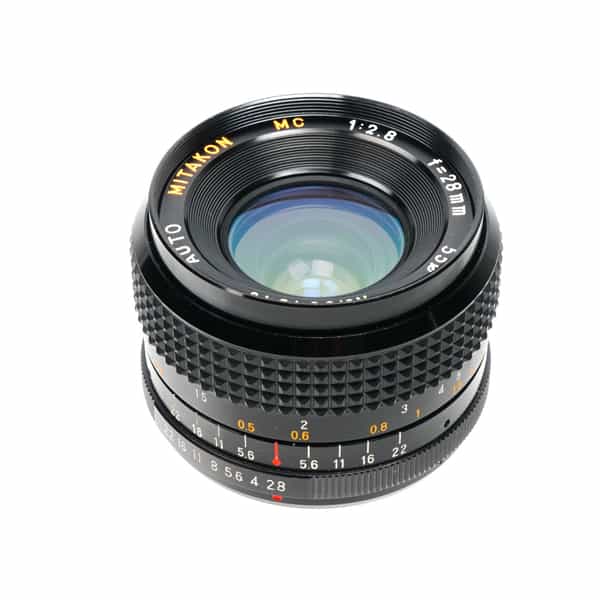 Mitakon 28mm F/2.8 Manual Focus Lens For Pentax K Mount {55}