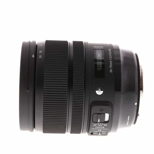 Sigma 24-70mm f/2.8 DG OS (HSM) A (Art) Lens for Canon EF-Mount 
