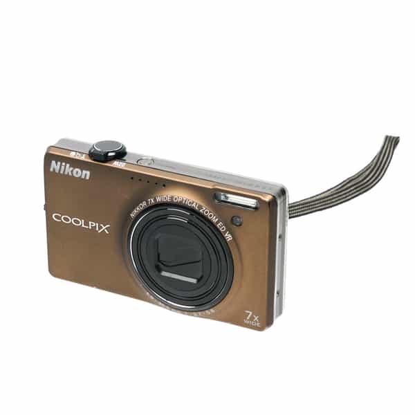 Nikon Coolpix S6000 Digital Camera, Bronze {14.2MP}