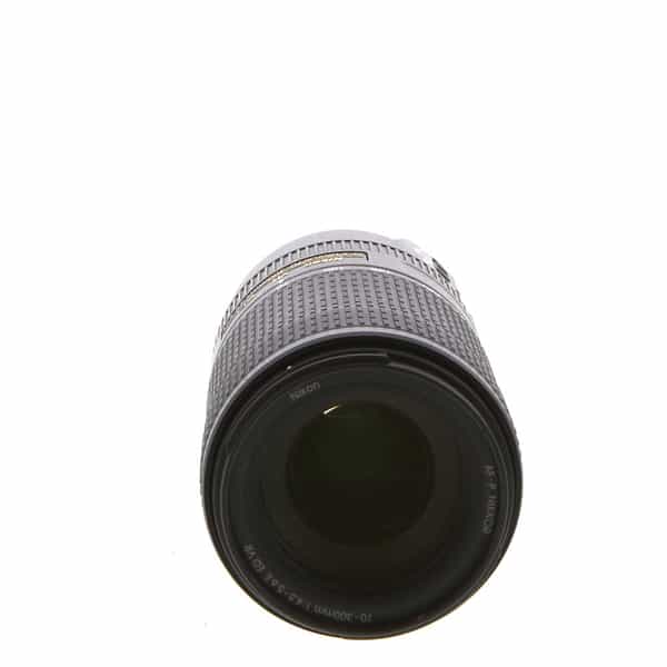 Publicatie Toegepast handelaar Nikon AF-P NIKKOR 70-300mm f/4.5-5.6 E VR ED Autofocus Lens, Black {67}  (Limited Compatibility) at KEH Camera