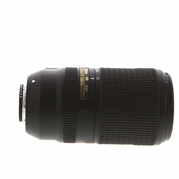 Nikon AF-P NIKKOR 70-300mm f/4.5-5.6 E VR ED Autofocus Lens, Black 